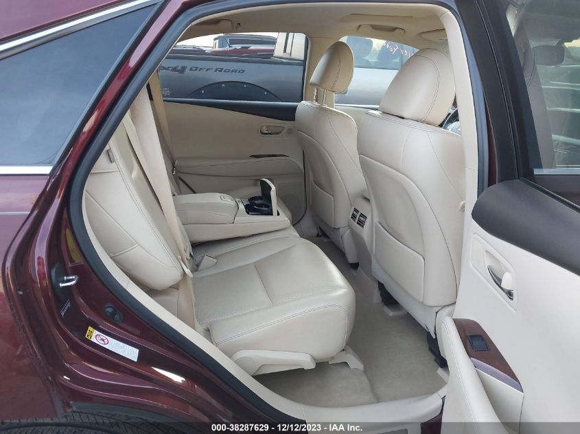 2013 LEXUS RX 450H - JTJBC1BA7D2443247