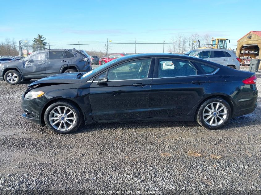 2017 FORD FUSION SE - 3FA6P0HD3HR298493