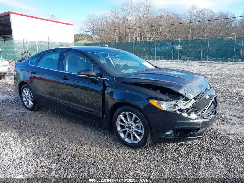 2017 FORD FUSION SE - 3FA6P0HD3HR298493