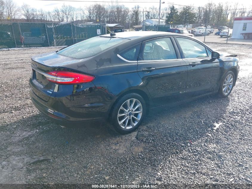 2017 FORD FUSION SE - 3FA6P0HD3HR298493