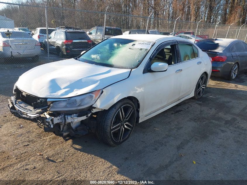 1HGCR2F50GA024662 | 2016 HONDA ACCORD