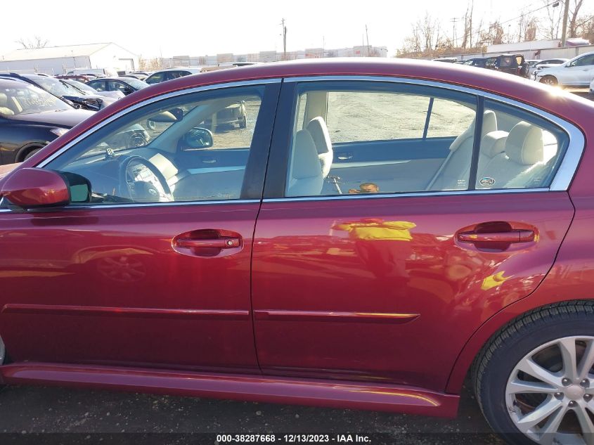 2013 SUBARU LEGACY 2.5I PREMIUM - 4S3BMCG68D3003760