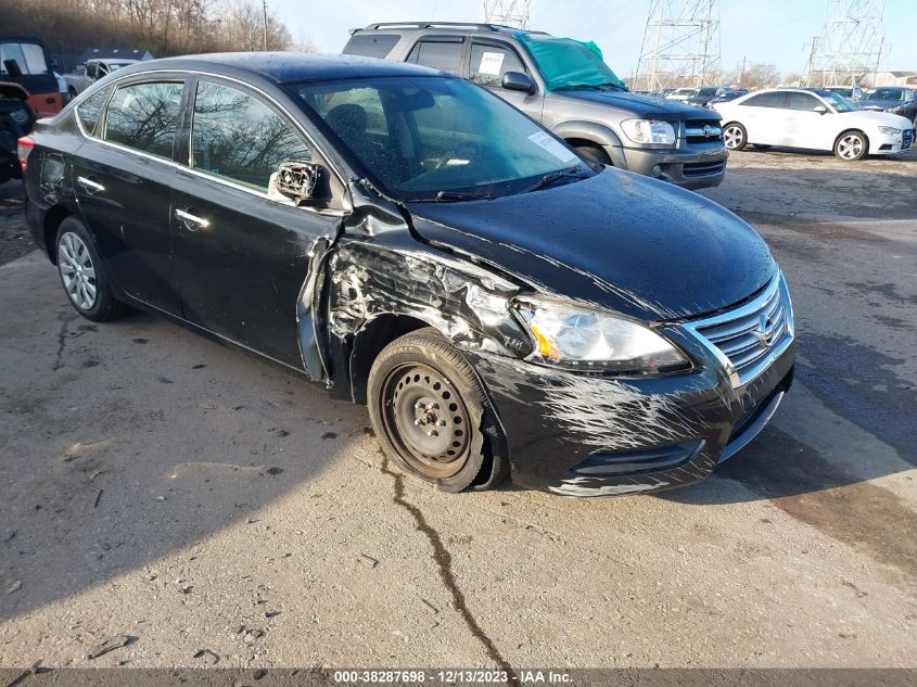 2014 NISSAN SENTRA S/SV/SR/SL - 3N1AB7AP7EY201025