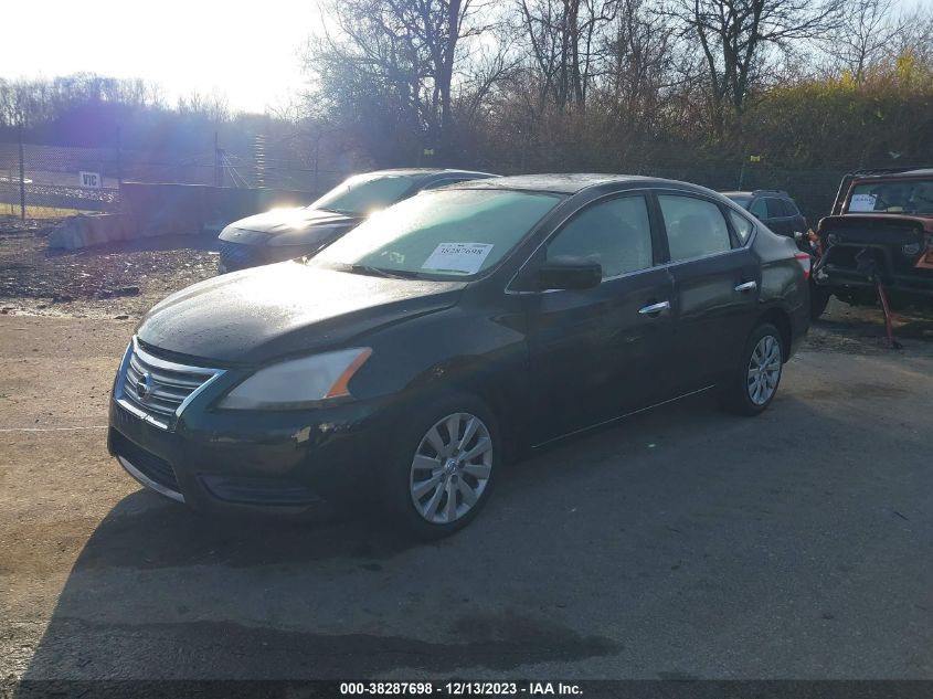 2014 NISSAN SENTRA S/SV/SR/SL - 3N1AB7AP7EY201025