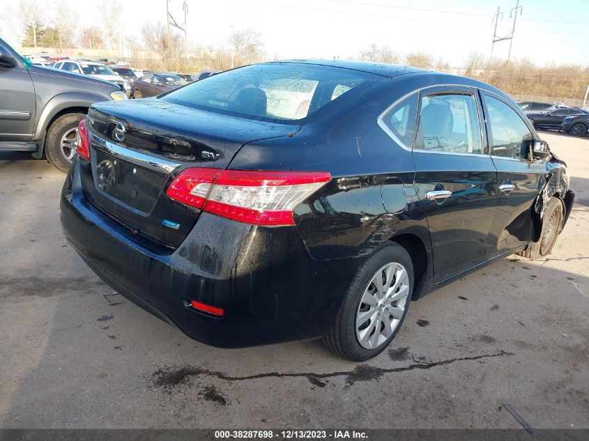 2014 NISSAN SENTRA S/SV/SR/SL - 3N1AB7AP7EY201025