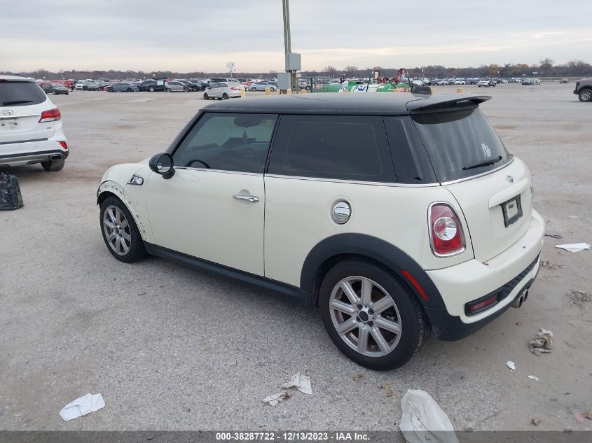 2013 MINI HARDTOP COOPER S - WMWSV3C52DT391155