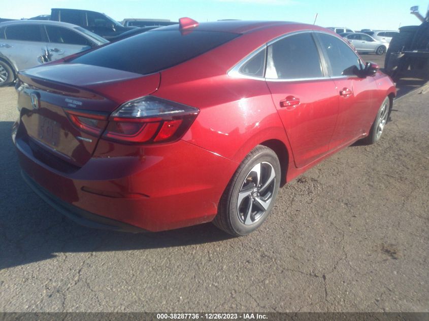 2021 HONDA INSIGHT EX - 19XZE4F57ME000030