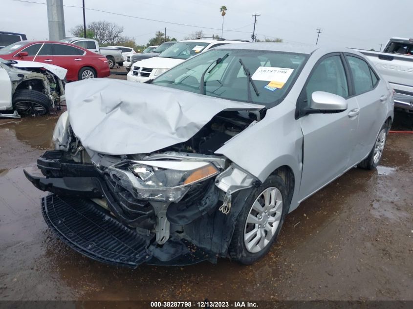 2016 TOYOTA COROLLA LE - 2T1BURHE9GC699632