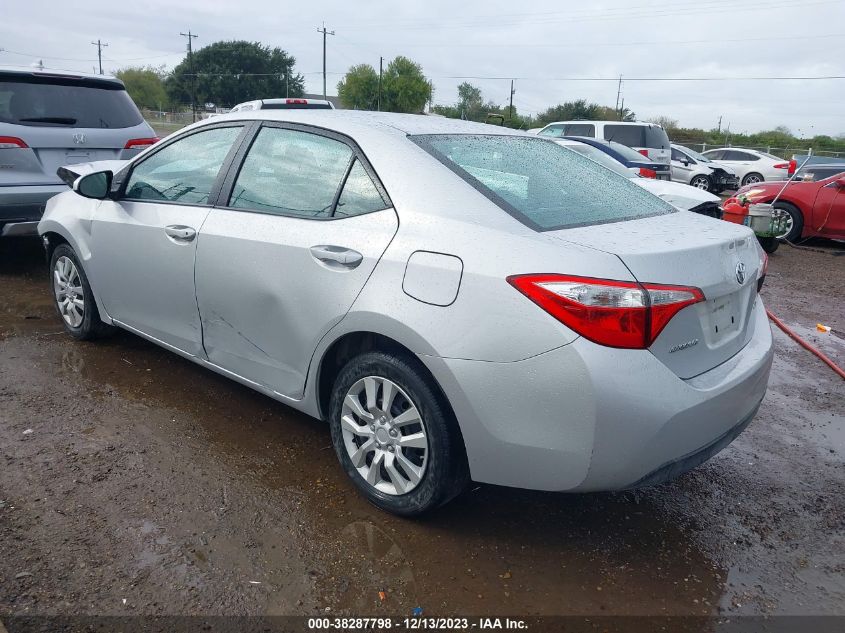 2016 TOYOTA COROLLA LE - 2T1BURHE9GC699632