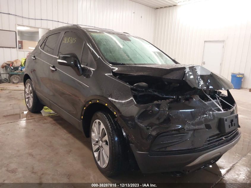 Lot #2543824826 2019 BUICK ENCORE FWD PREFERRED salvage car