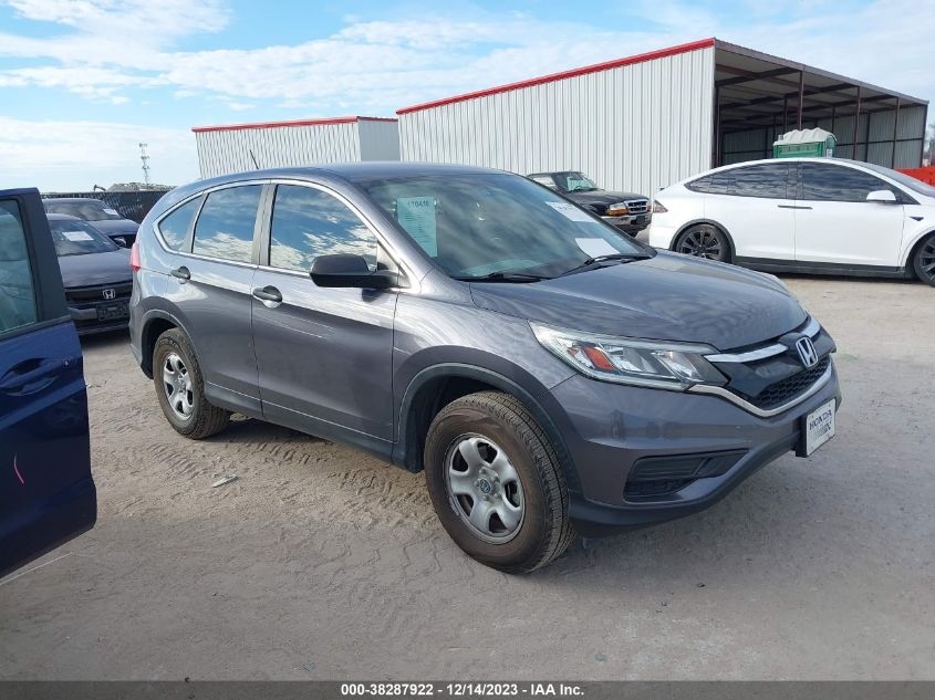 2016 HONDA CR-V LX - 2HKRM3H3XGH569009