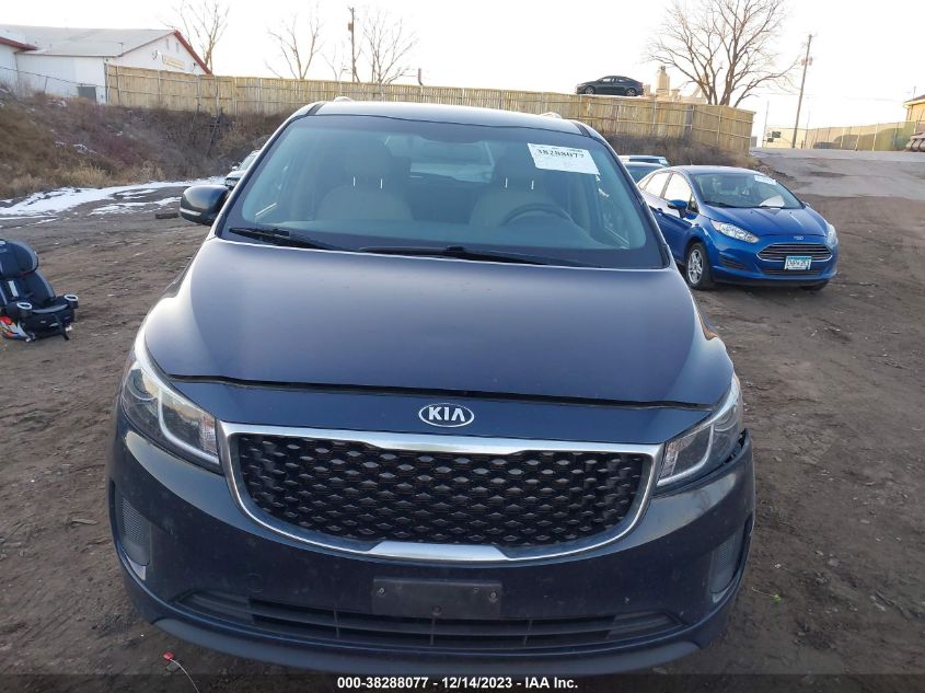 2015 KIA SEDONA LX - KNDMB5C10F6076157