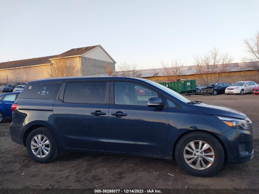 2015 KIA SEDONA LX - KNDMB5C10F6076157