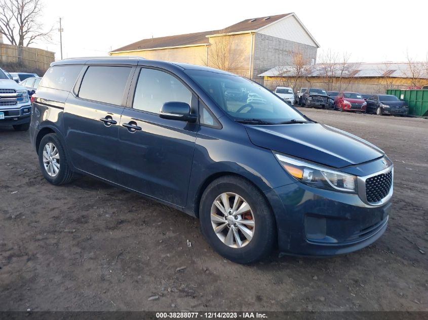 2015 KIA SEDONA LX - KNDMB5C10F6076157