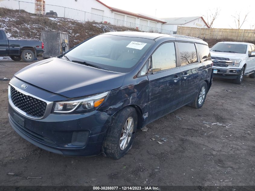 2015 KIA SEDONA LX - KNDMB5C10F6076157