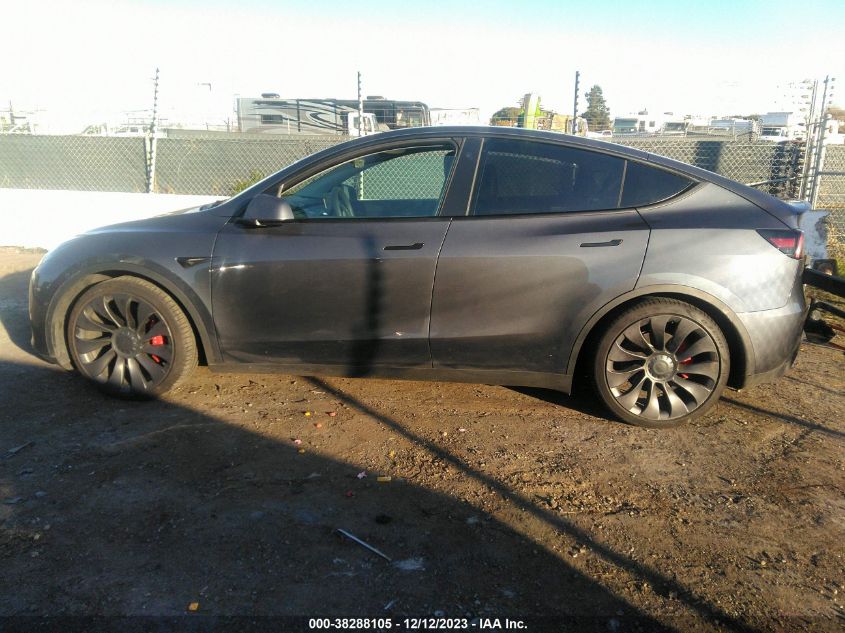 2021 TESLA MODEL Y - 5YJYGDEF6MF134022
