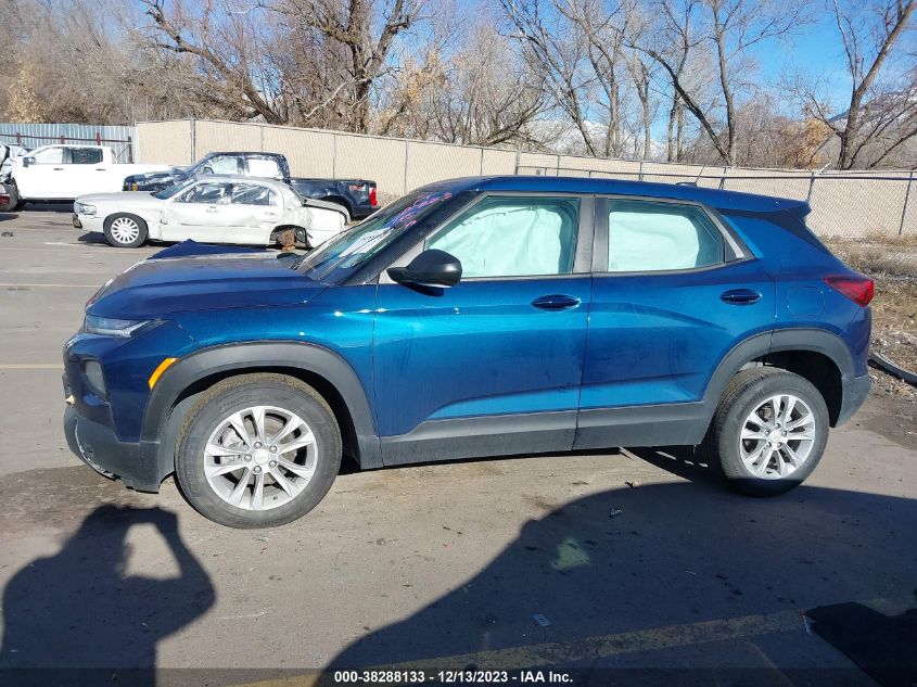 2021 CHEVROLET TRAILBLAZER LS - KL79MNSL8MB030581