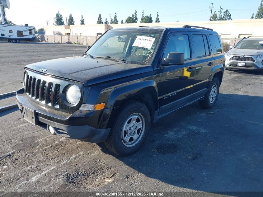 2013 JEEP PATRIOT SPORT - 1C4NJPBBXDD194254