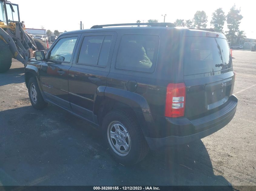 2013 JEEP PATRIOT SPORT - 1C4NJPBBXDD194254