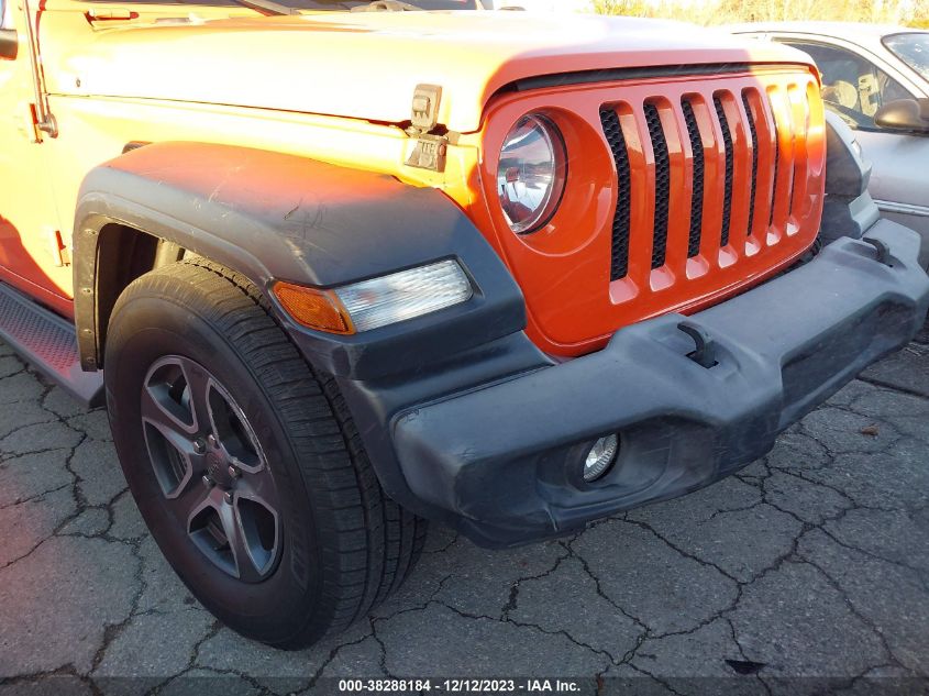 2018 JEEP WRANGLER UNLIMITED SPORT S 4X4 - 1C4HJXDN9JW332838