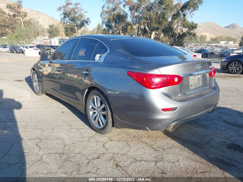 2015 INFINITI Q50 PREMIUM/SPORT - JN1BV7AP6FM358285