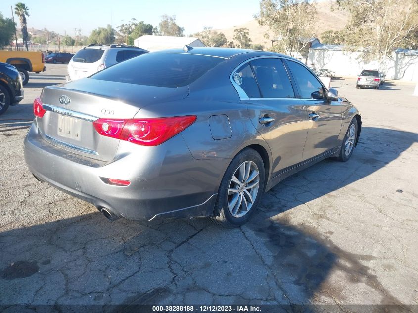 2015 INFINITI Q50 PREMIUM/SPORT - JN1BV7AP6FM358285
