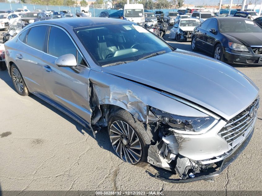 KMHL54JJ4MA020504 HYUNDAI SONATA HYBRID/LIMITED 2021