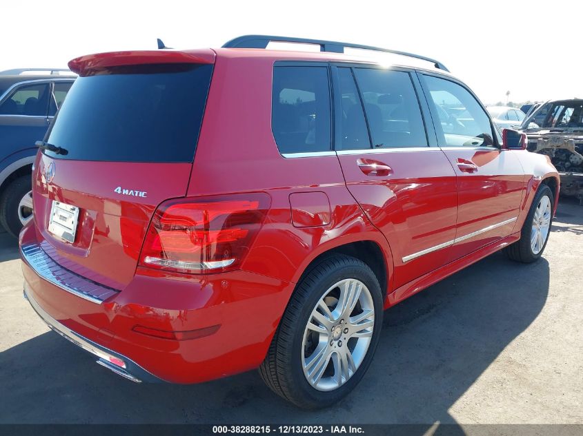 2015 MERCEDES-BENZ GLK 350 4MATIC WDCGG8JB2FG357554