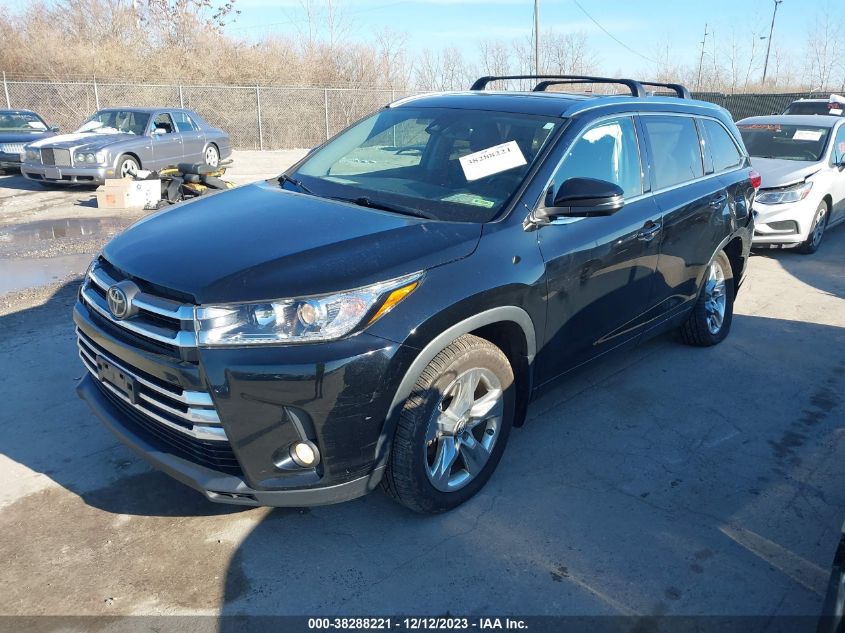 2018 TOYOTA HIGHLANDER LIMITED - 5TDDZRFH2JS883882