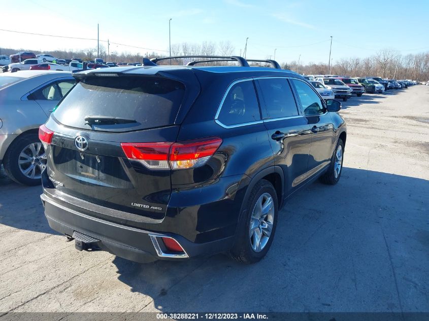 2018 TOYOTA HIGHLANDER LIMITED - 5TDDZRFH2JS883882