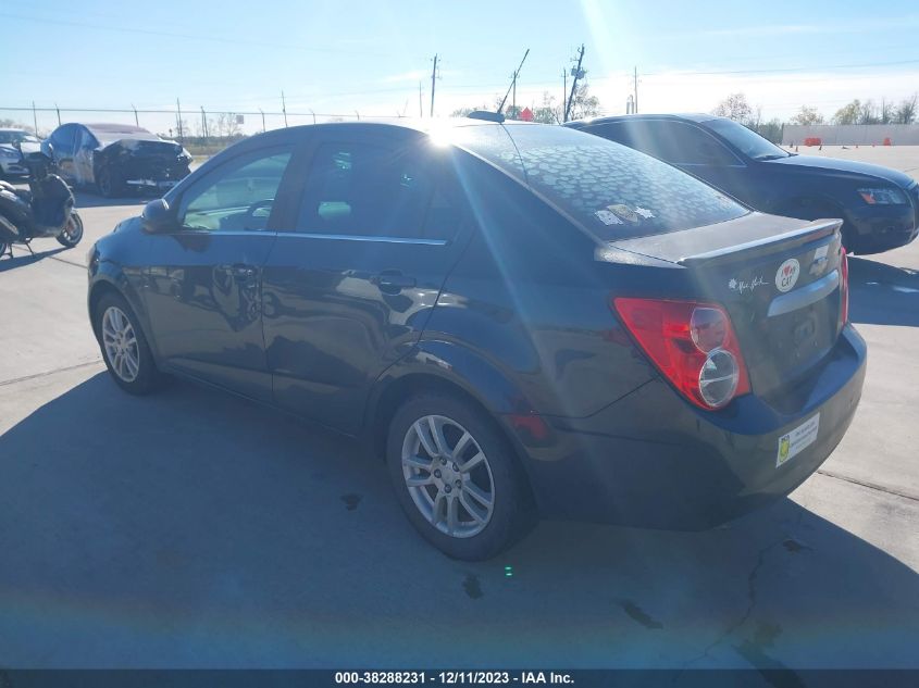 2015 CHEVROLET SONIC LT AUTO - 1G1JC5SH9F4137752