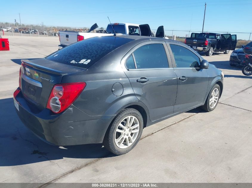 2015 CHEVROLET SONIC LT AUTO - 1G1JC5SH9F4137752