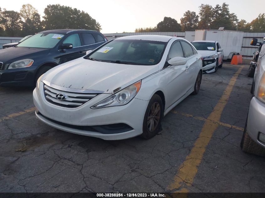 2014 HYUNDAI SONATA GLS - 5NPEB4AC9EH899774