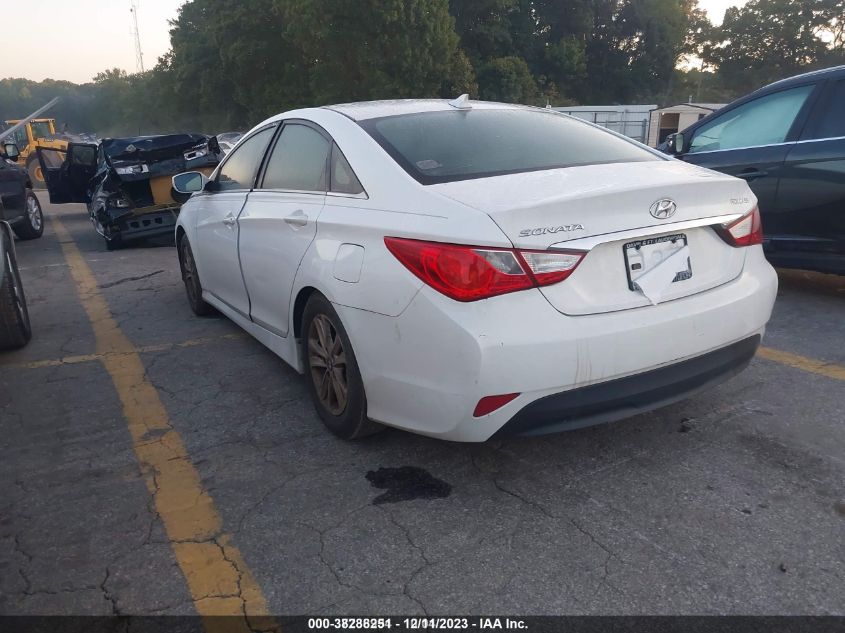 2014 HYUNDAI SONATA GLS - 5NPEB4AC9EH899774