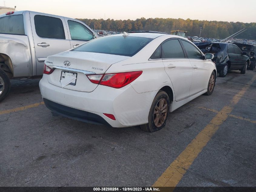 2014 HYUNDAI SONATA GLS - 5NPEB4AC9EH899774