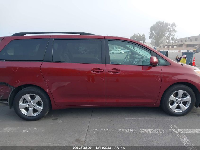 2014 TOYOTA SIENNA LE - 5TDKK3DCXES476818