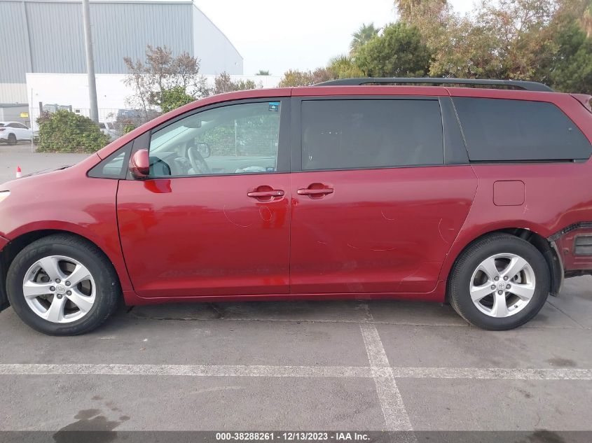 2014 TOYOTA SIENNA LE - 5TDKK3DCXES476818