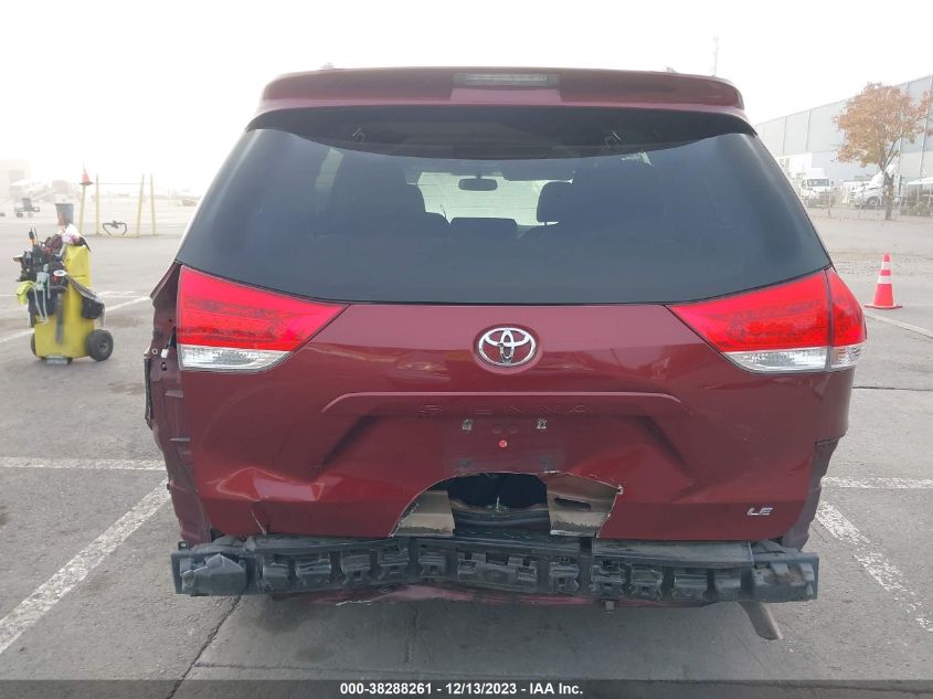 2014 TOYOTA SIENNA LE - 5TDKK3DCXES476818