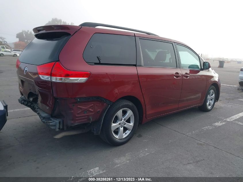 2014 TOYOTA SIENNA LE - 5TDKK3DCXES476818