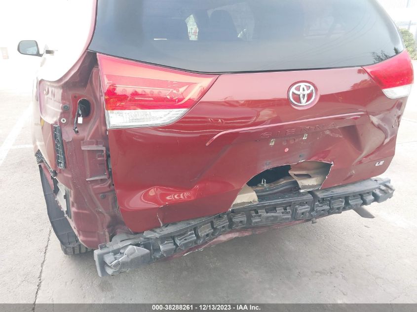 2014 TOYOTA SIENNA LE - 5TDKK3DCXES476818