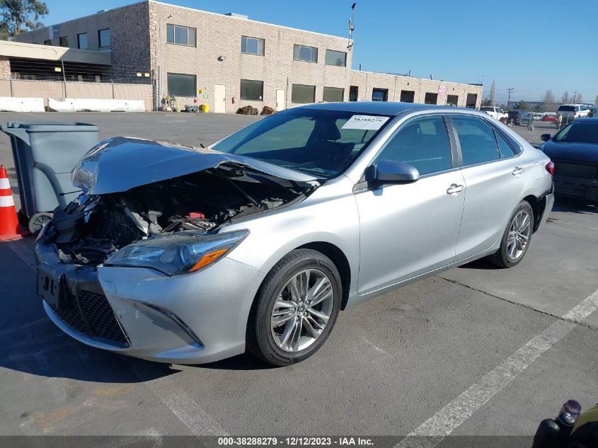 2015 TOYOTA CAMRY SE - 4T1BF1FKXFU906305