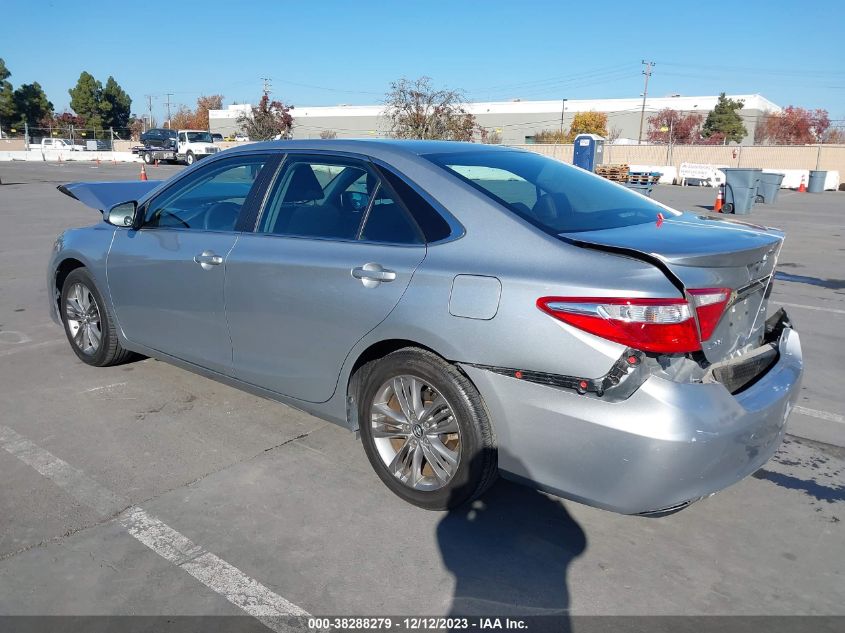 2015 TOYOTA CAMRY SE - 4T1BF1FKXFU906305