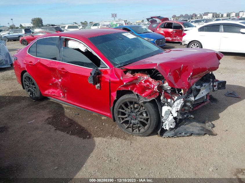 Lot #2539242675 2021 TOYOTA CAMRY XSE salvage car