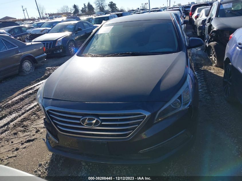 2015 HYUNDAI SONATA SE - 5NPE24AF9FH131742