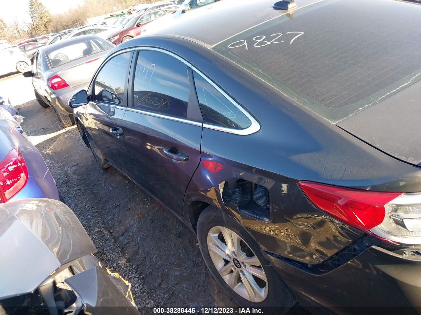 2015 HYUNDAI SONATA SE - 5NPE24AF9FH131742