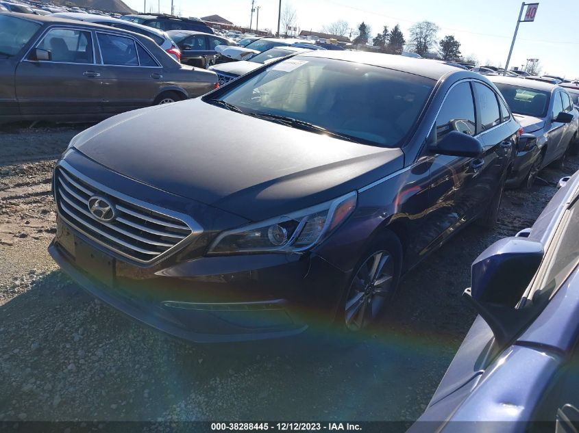 2015 HYUNDAI SONATA SE - 5NPE24AF9FH131742