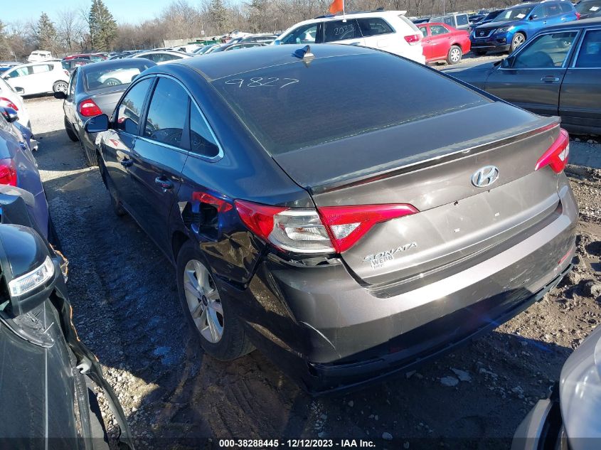 2015 HYUNDAI SONATA SE - 5NPE24AF9FH131742