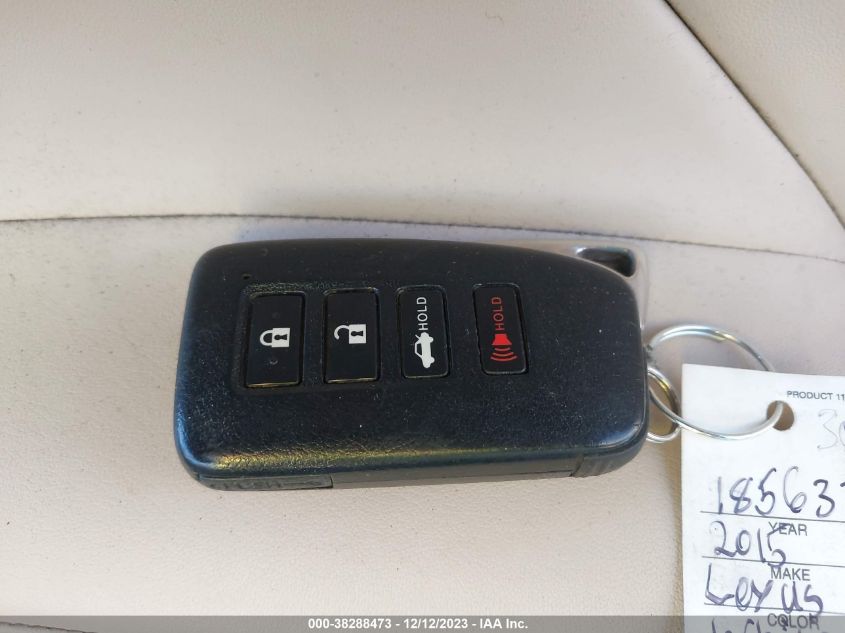 2015 LEXUS IS 250 - JTHCF1D29F5019508