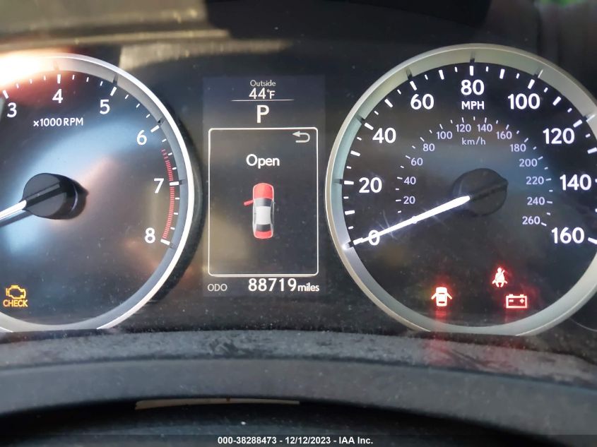 2015 LEXUS IS 250 - JTHCF1D29F5019508