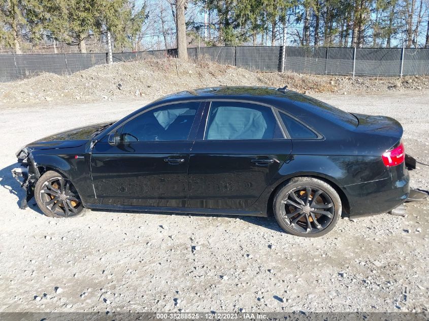 2015 AUDI S4 3.0T PREMIUM PLUS - WAUDGAFL0FA099214